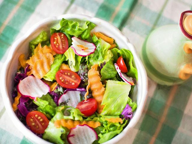 Foto Jill Wellington Salade met olie