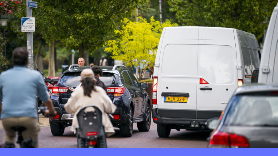 Verkeersdrukte-stad