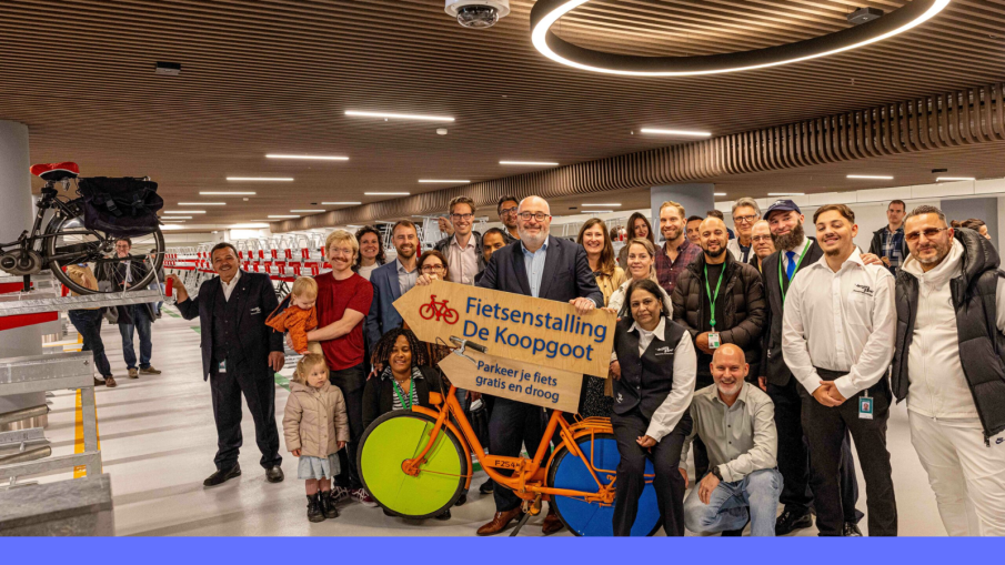 fietsenstalling koopgoot geopend