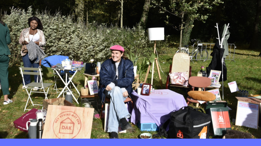 huiskamers zonder dak