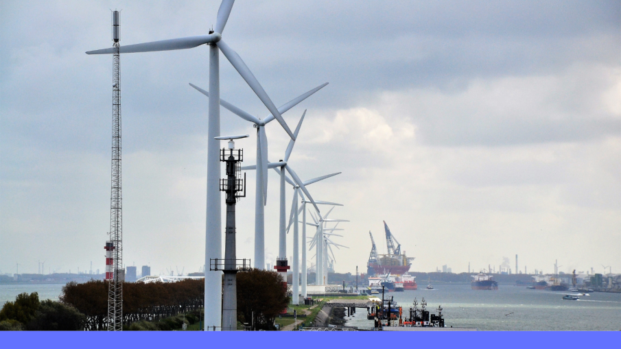 klimaat windmolens haven
