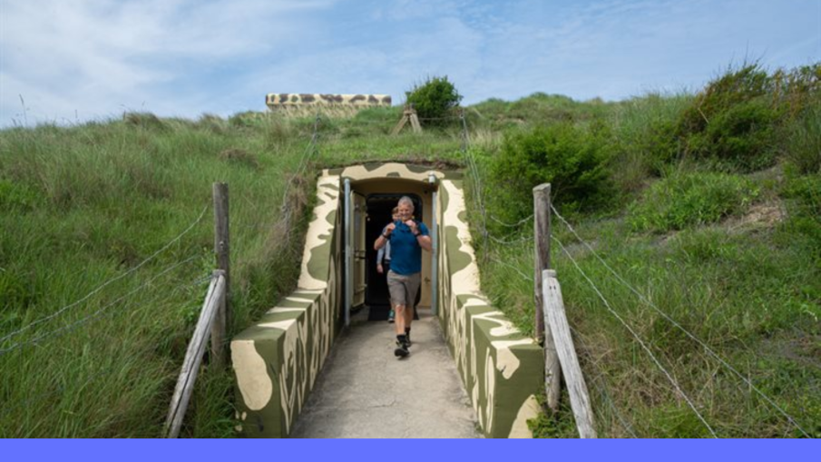 noordelijke gangenstelsel Atlantikwall Museum Noordwijk