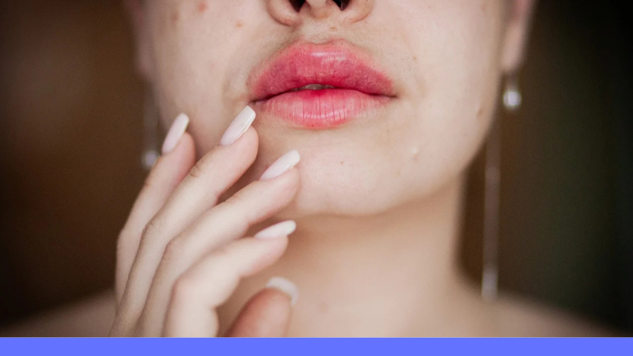opgespoten lippen