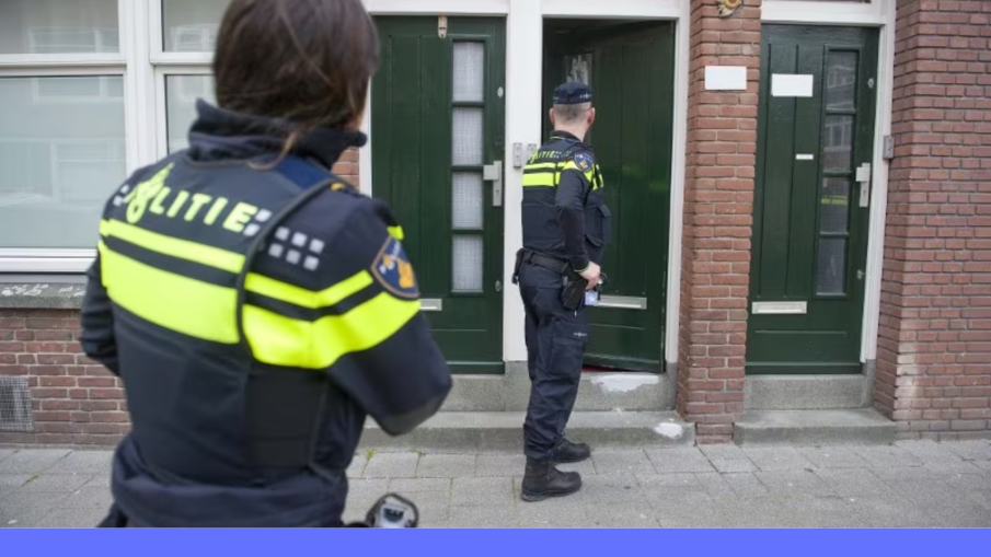 politie aan de deur