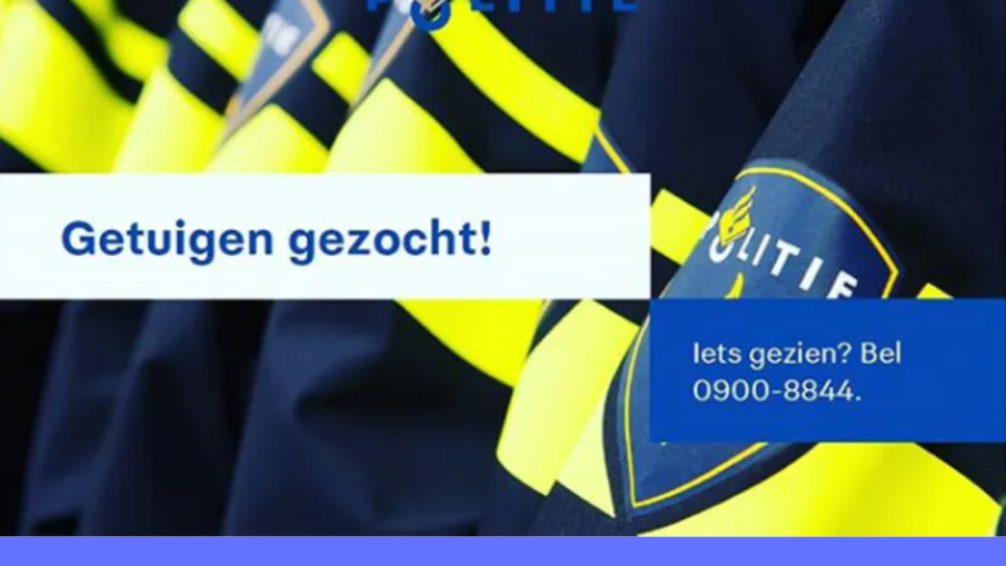 politie getuigen gezocht