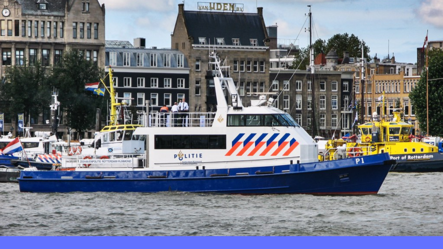 politie te water Rotterdam