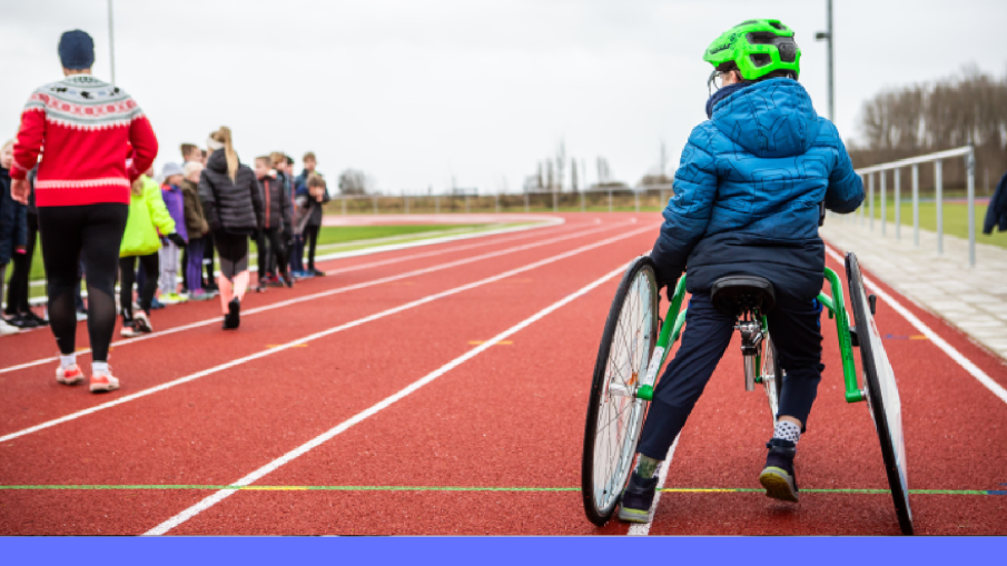 gehandicapten sport.