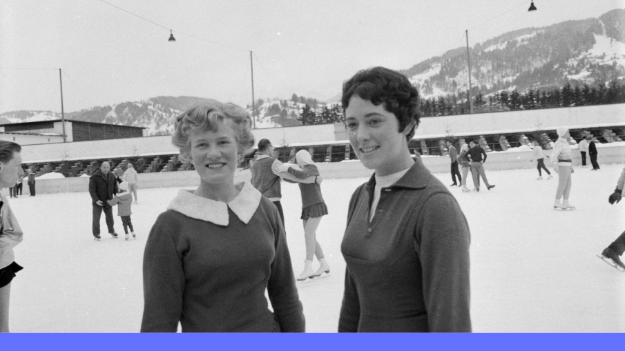 kunstschaatsiconen Joan Haanappel en Sjoukje Dijkstra
