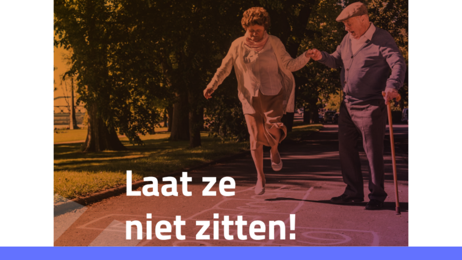 laat ze niet zitten.