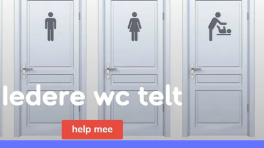 meer toiletten nodig