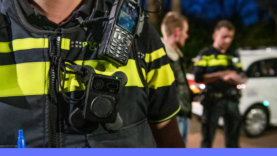 politie bij controle