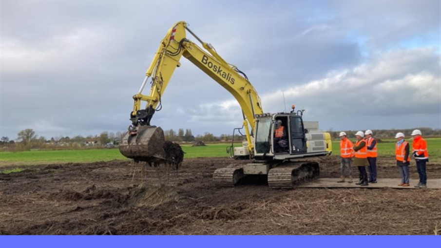 start aanleg natuurzone Wassenaar en Katwijk