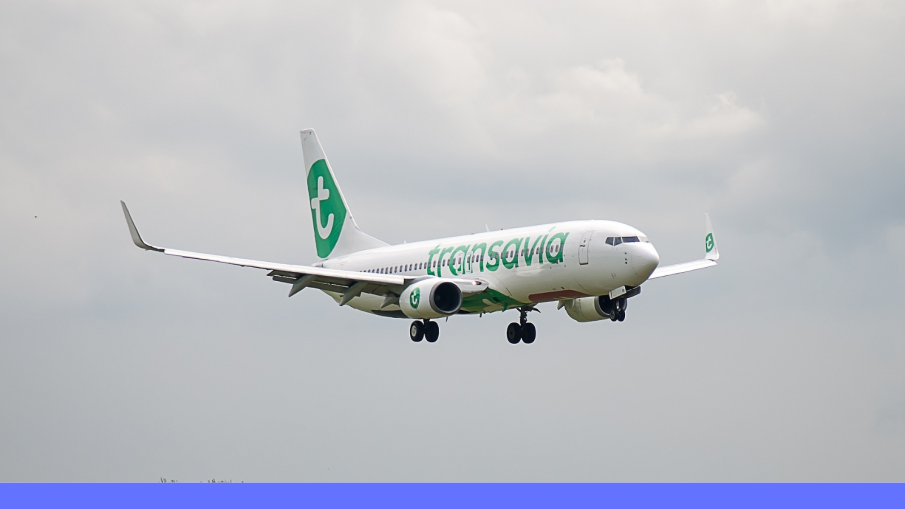 vliegtuig transavia