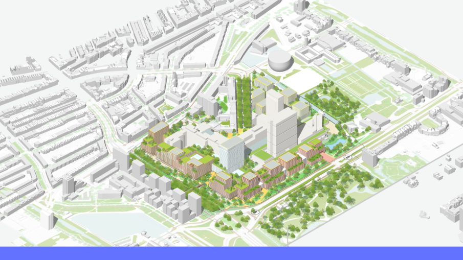 artist impression Erasmus MC Campus