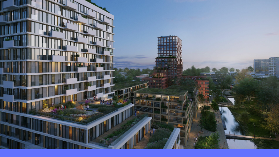 artist impression Max Euwe Kwartier