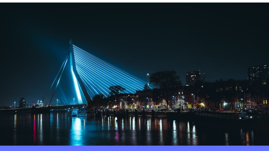 erasmusbrug nacht