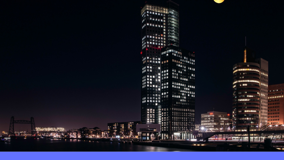rotterdam by night
