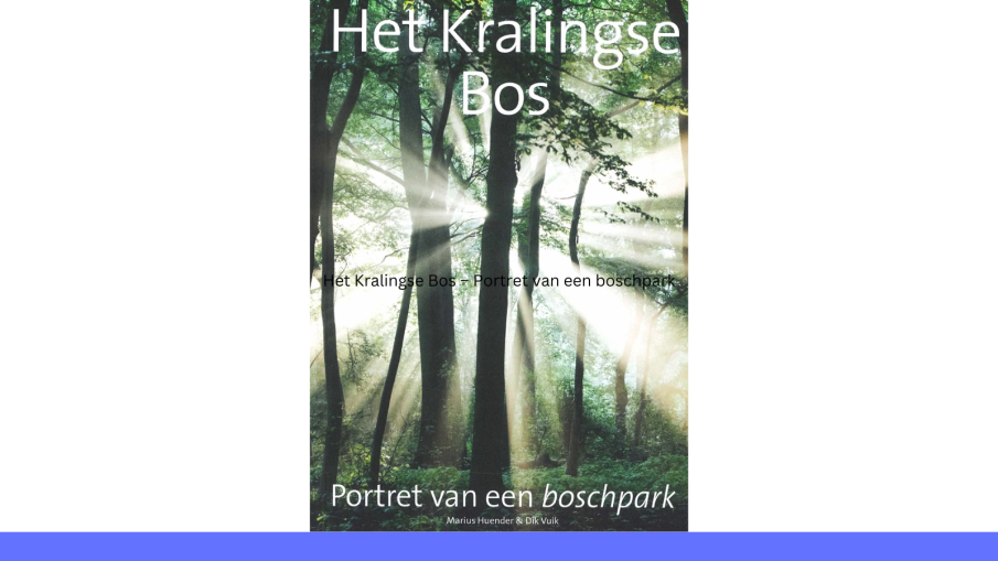 Boek het kralingse bos