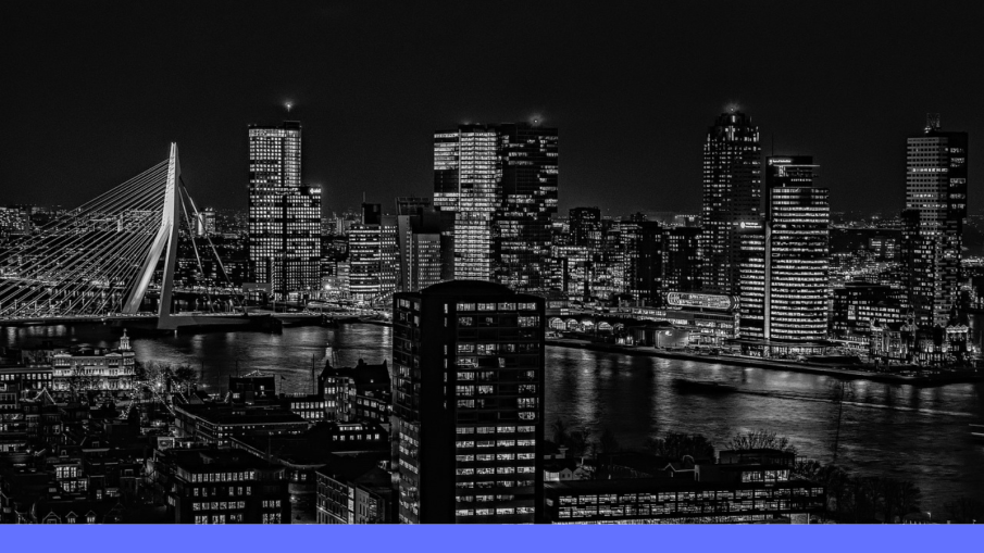 Rotterdam by night