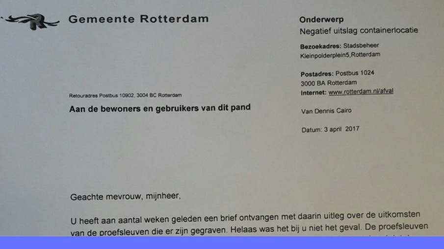 ambtenarenbrief