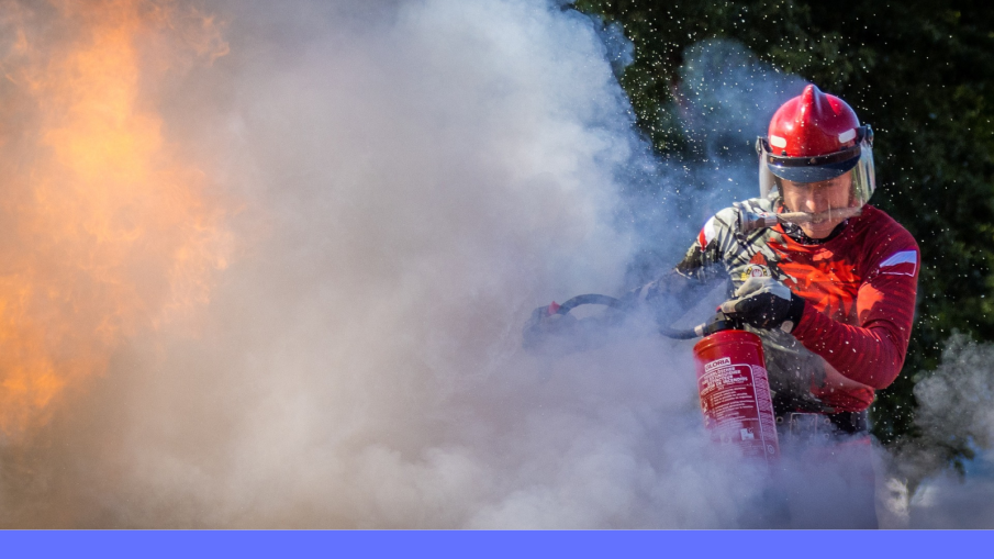 brandweer blussen