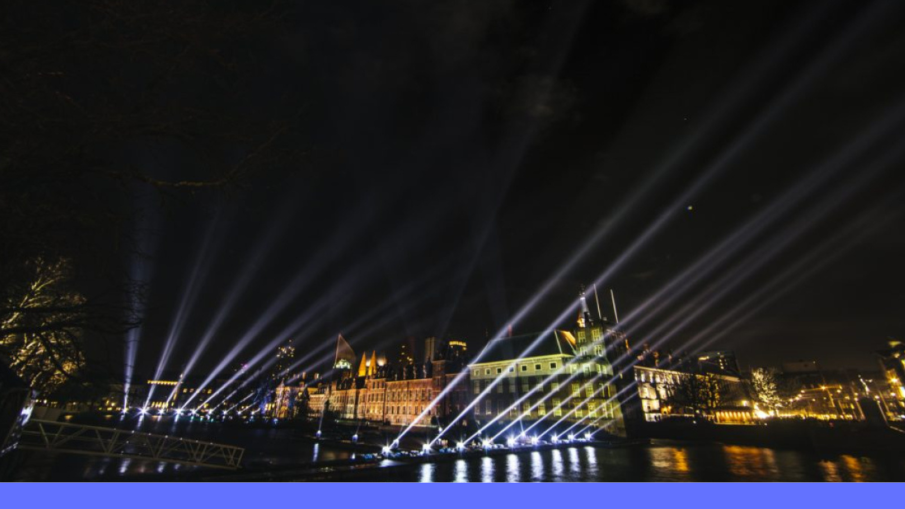 lasershow binnenhof den haag