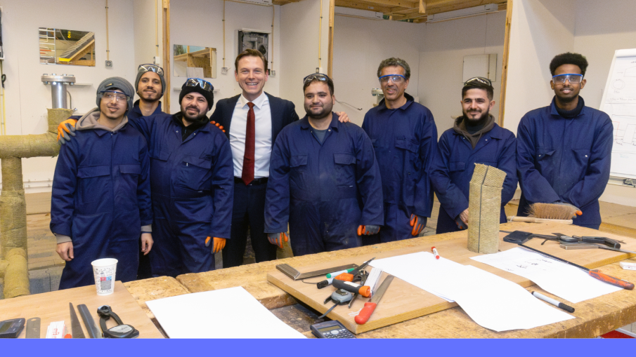 leertraject vluchtelingenwerk