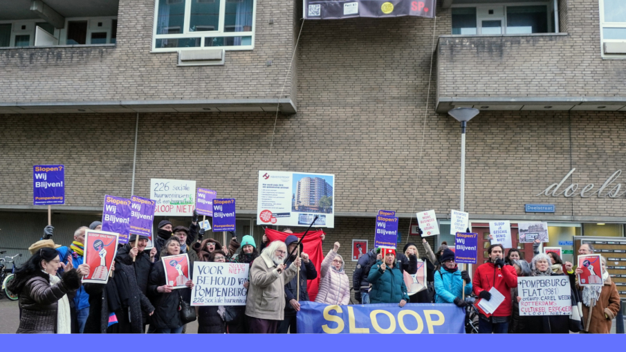 Protest Pompenburg