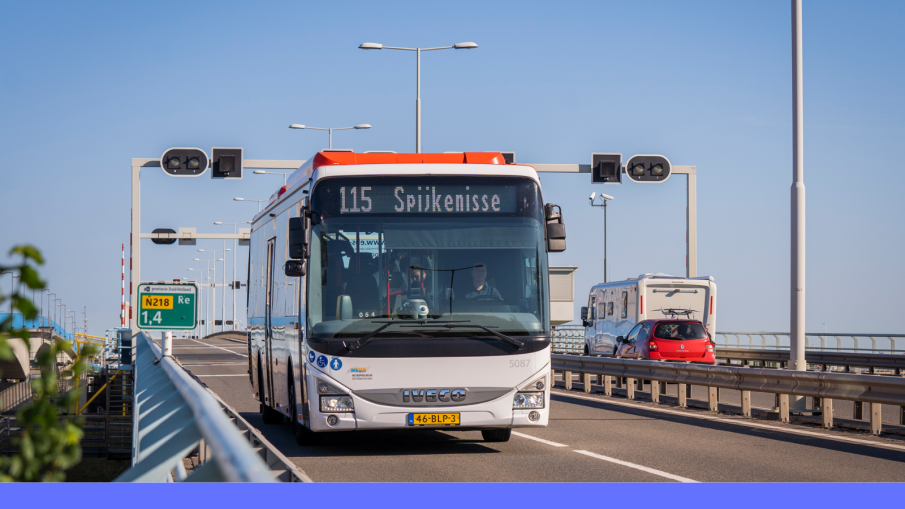 bus streekvervoer.