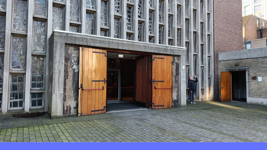 kerk het steiger.