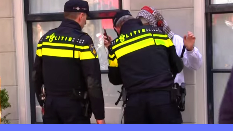 politie fouilleren.