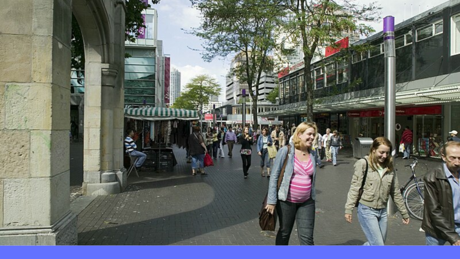 voetgangers lijnbaan