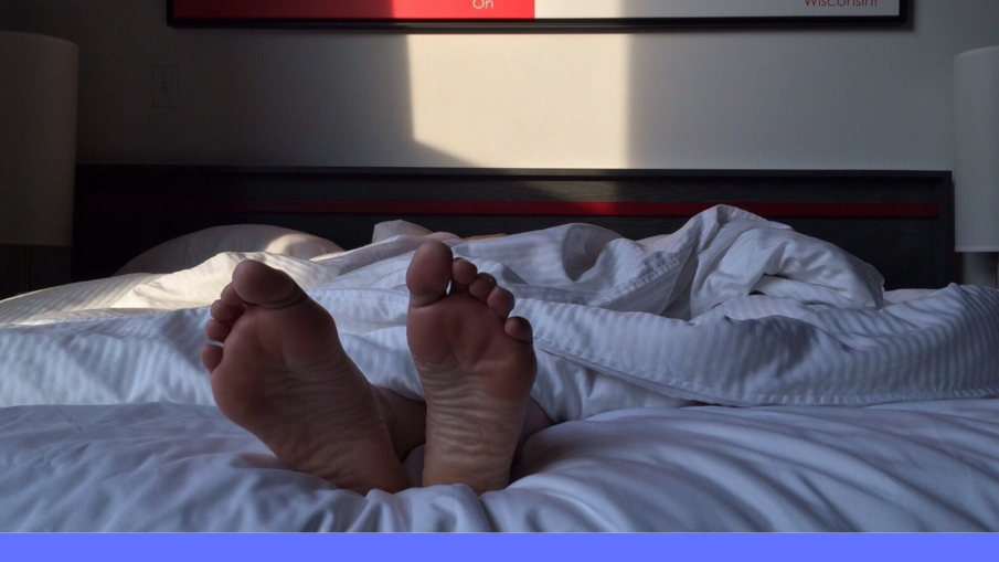 in bed
