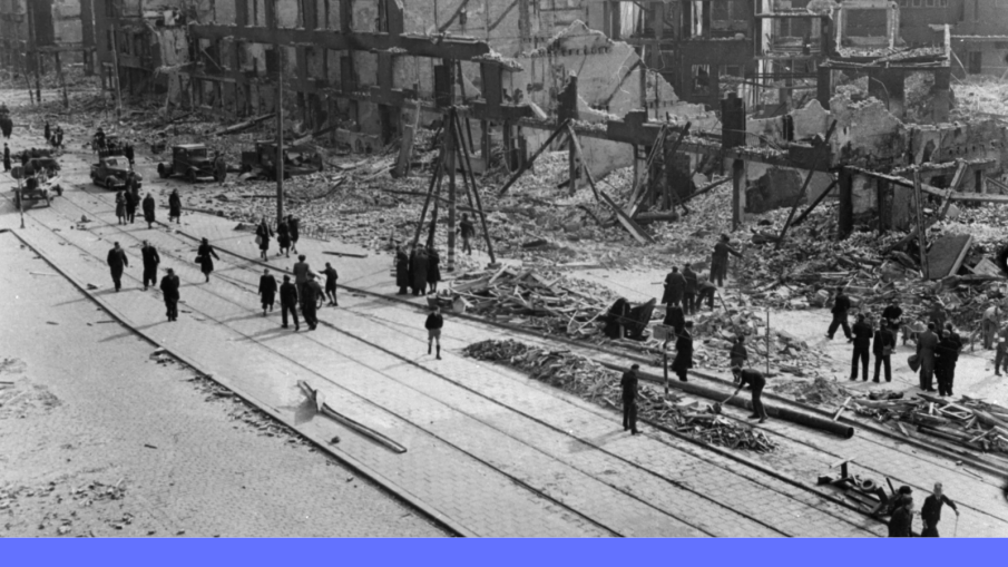 vergeten bombardement