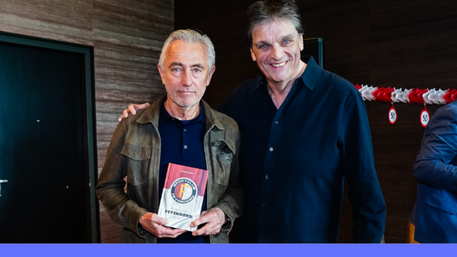 Bert van Marwijk met Boudewijn Warbroek