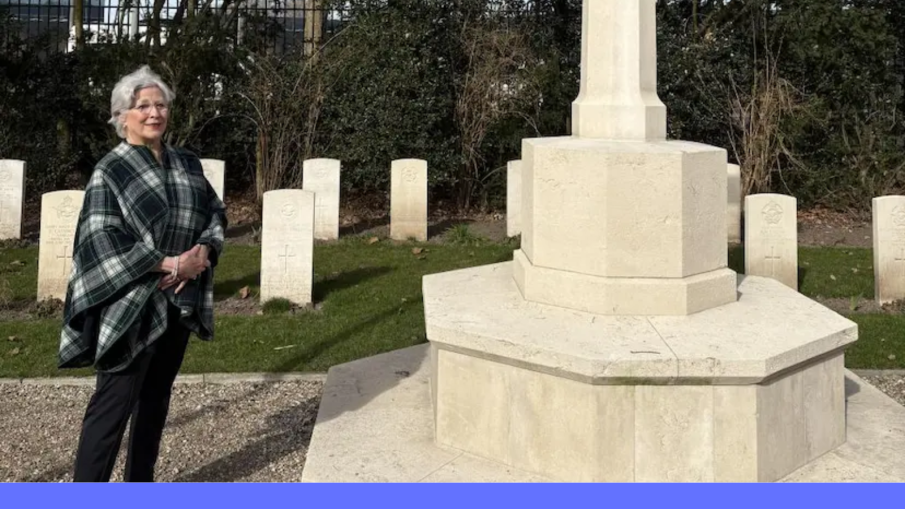 Elsa van Gelderen, bestuurslid van de Nederlandse afdeling van The Royal British Legion