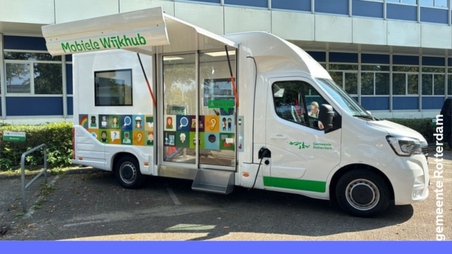 mobiele wijkhub.