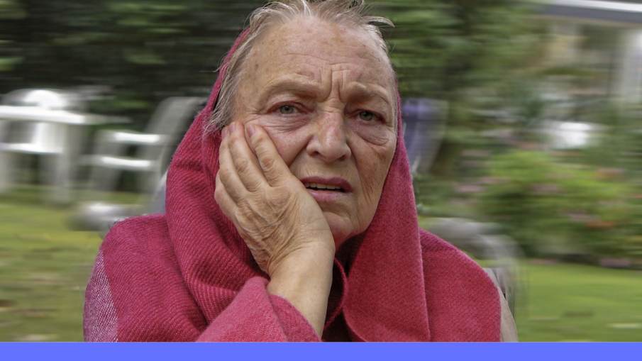 wanhopige vrouw