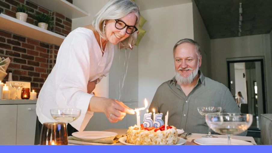 man vrouw 55 jaar