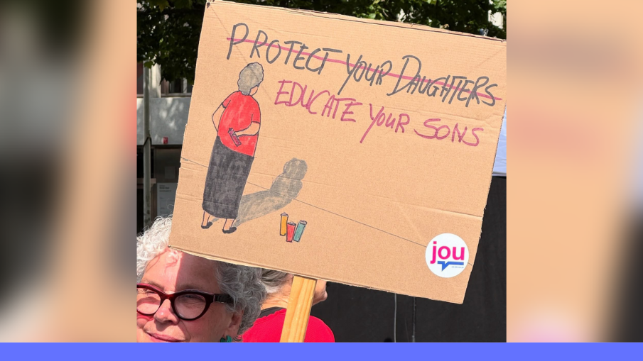 femicide protest Verkoelen.