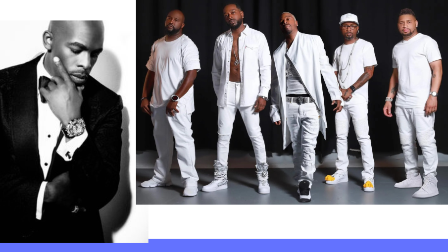 Joe en Dru Hill.