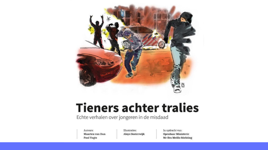 Tieners achter de tralies