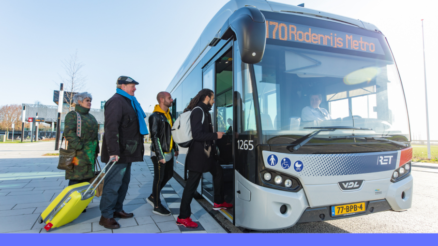 bus naar rodenrijs metro RET