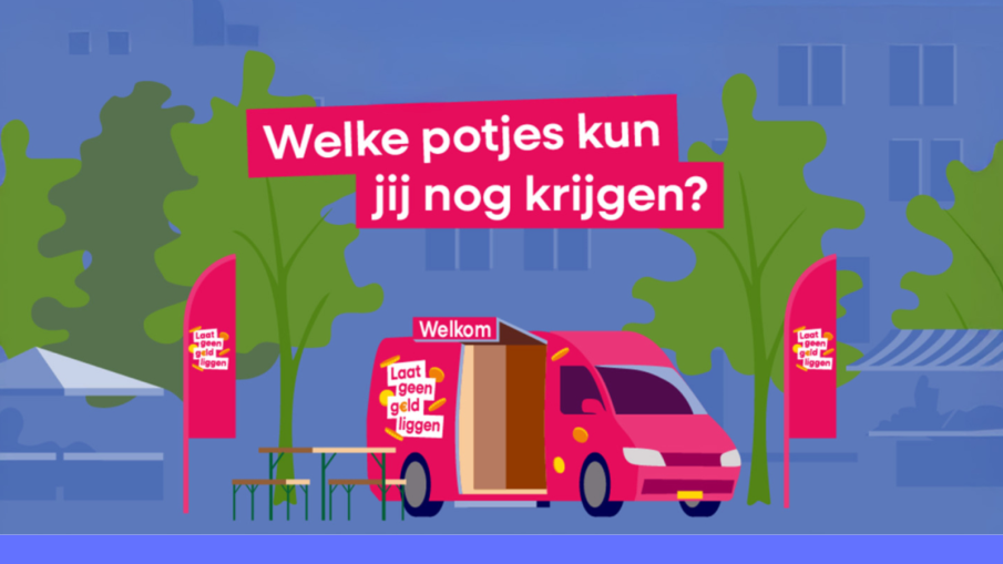 Laat geen geld liggen camper