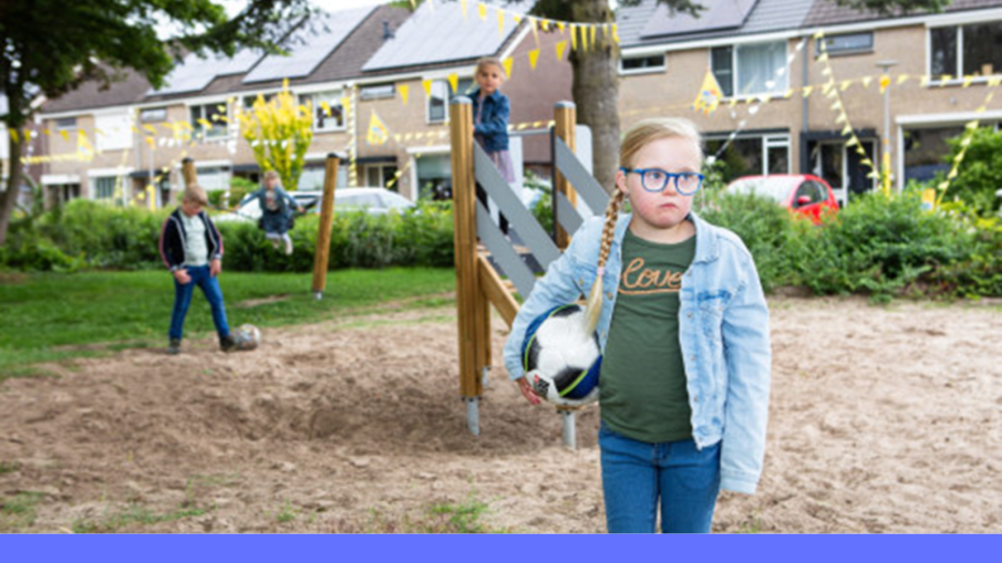 Ruim 1 op de 3 kinderen met handicap komen nooit bij een speelplek in hun buurt. Fotograaf Masja Stolk